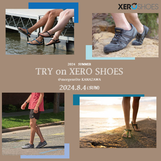 TRY ON! XERO SHOES＠KANAZAWA